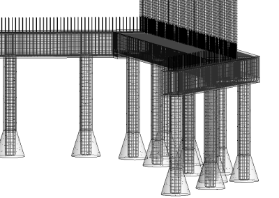 Modelo 3D con armadura